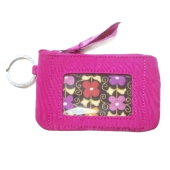Vera Bradley Swipe Id Zip In Pink